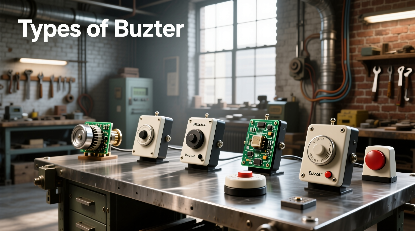 buzzer types explained active vs passive, piezo vs magnetic