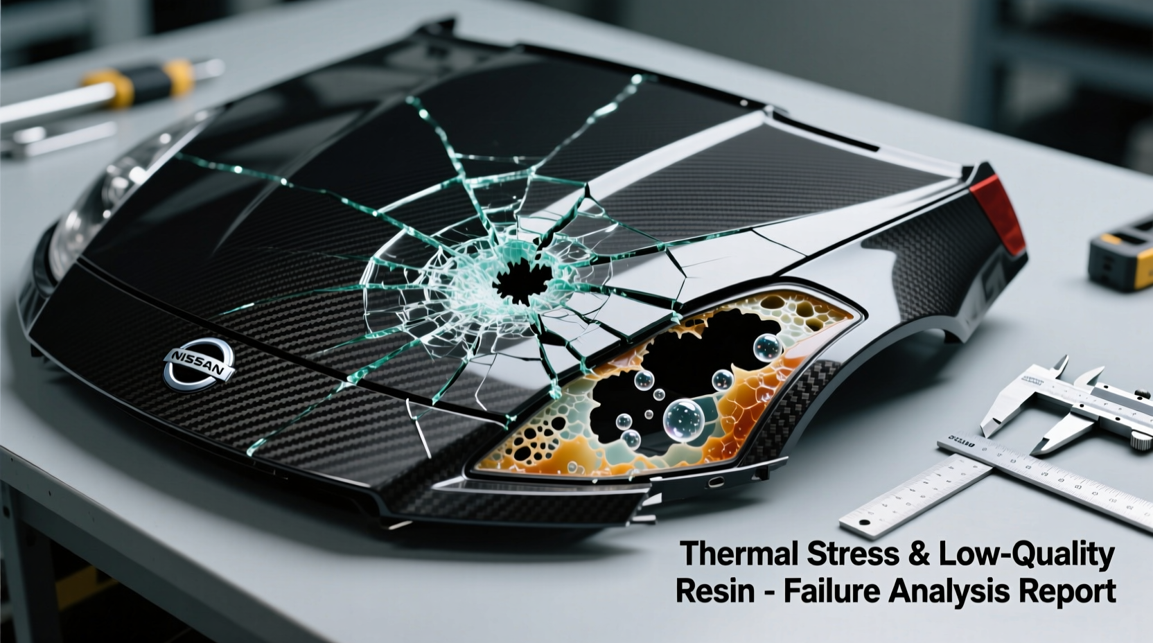 350z carbon cracking cause