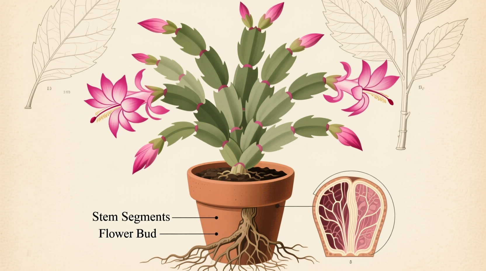 how big do christmas cactus get