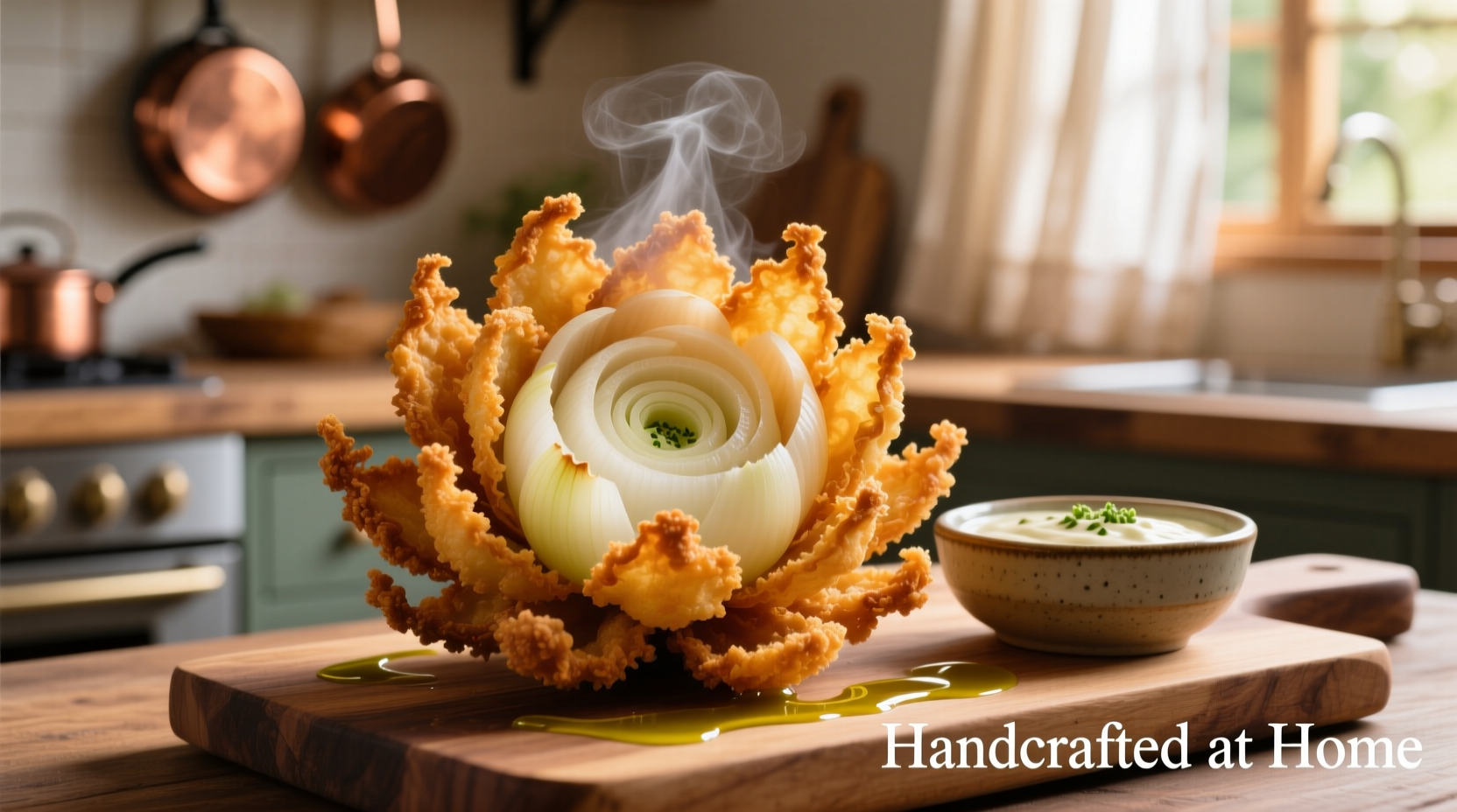 homemade blooming onion