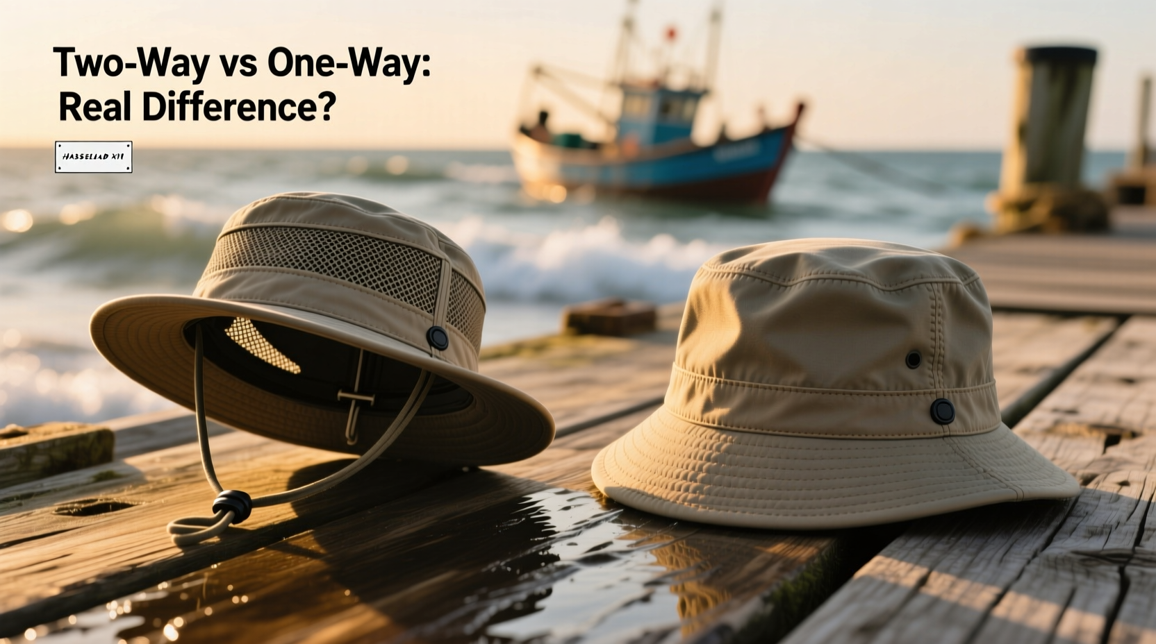 two way fisherman hat vs one way bucket hat is there a real difference or is it just marketing