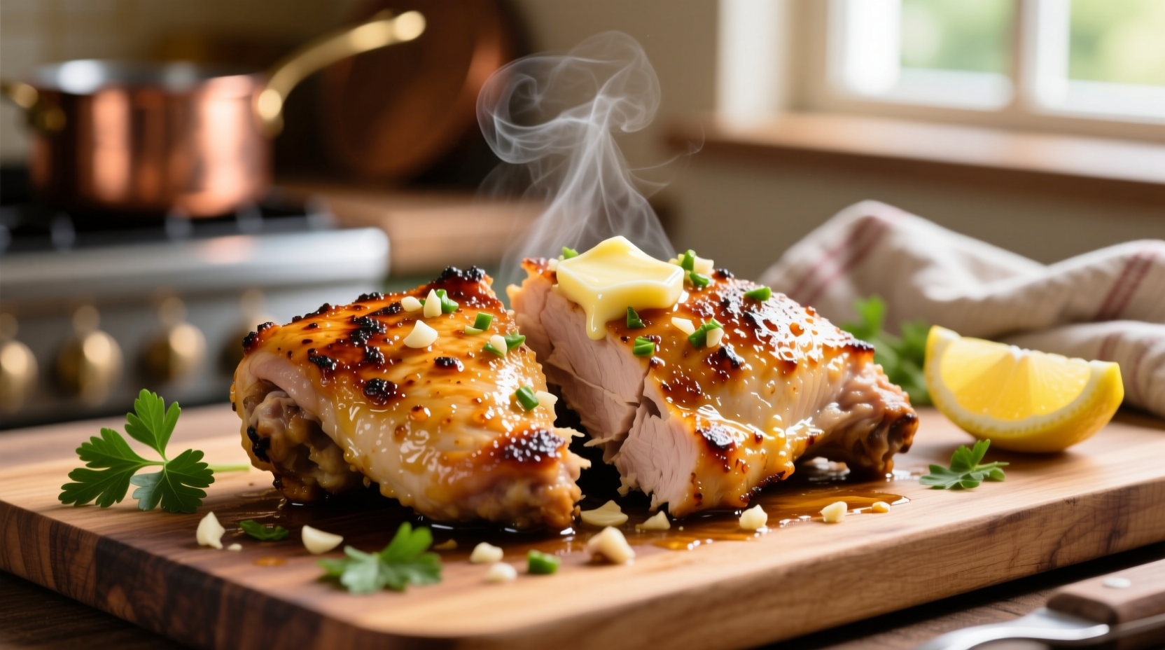 Perfect Garlic Butter Chicken Thighs Recipe in 35 Minutes