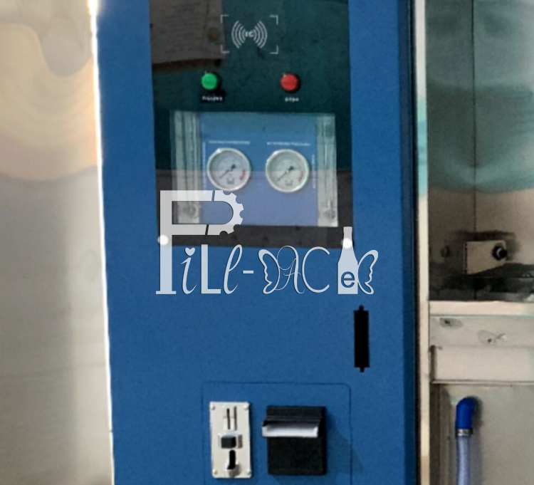 12g/H 5 Gallon Barrel Water Filling Machine Self Service Coin Swiping Payment