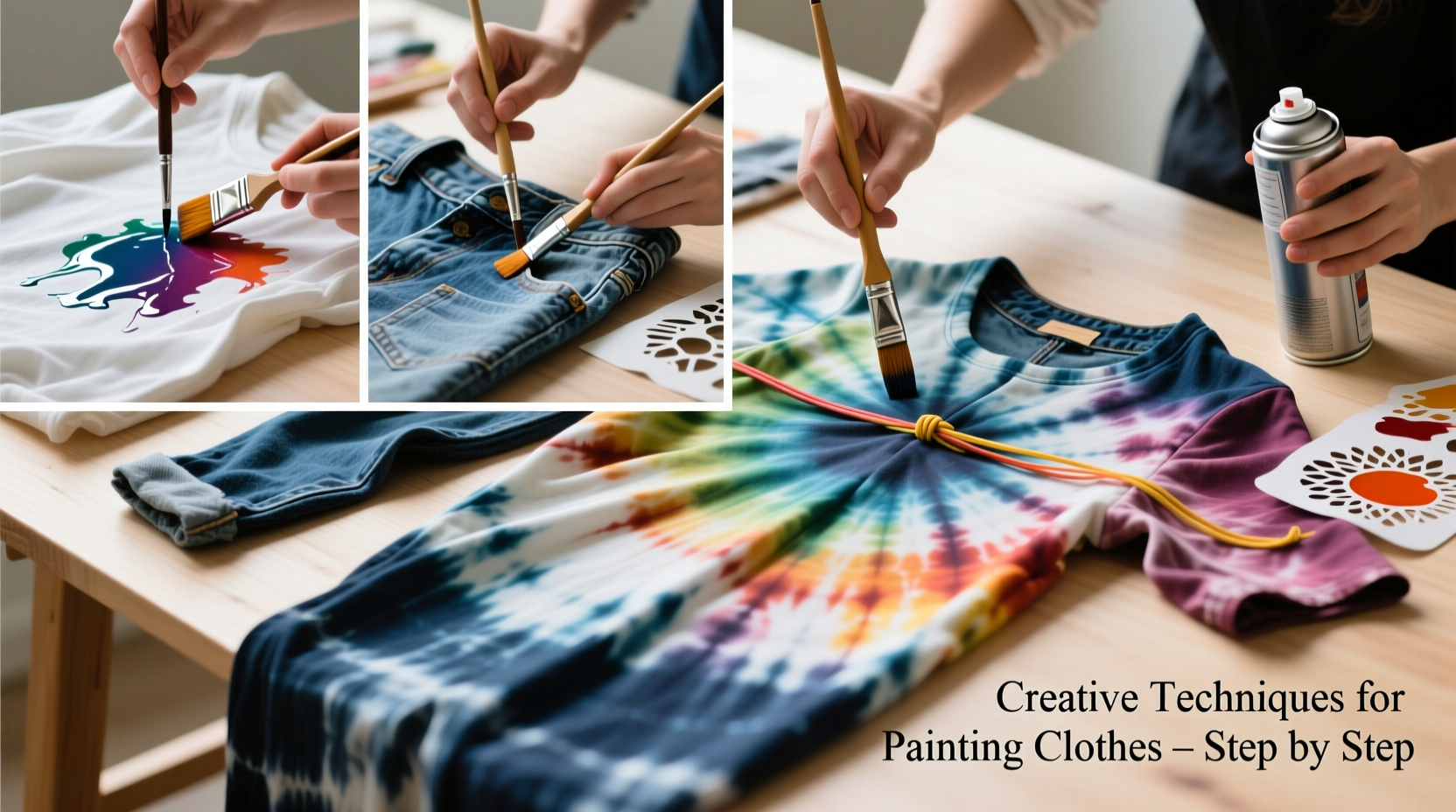 creative techniques for painting clothes a new color a step by step guide