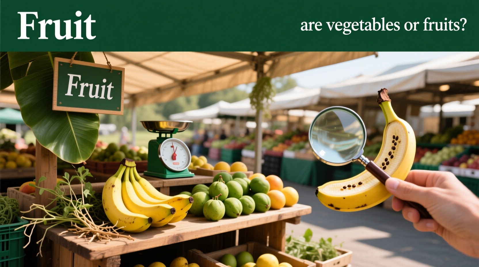 are bananas fruits or vegetables