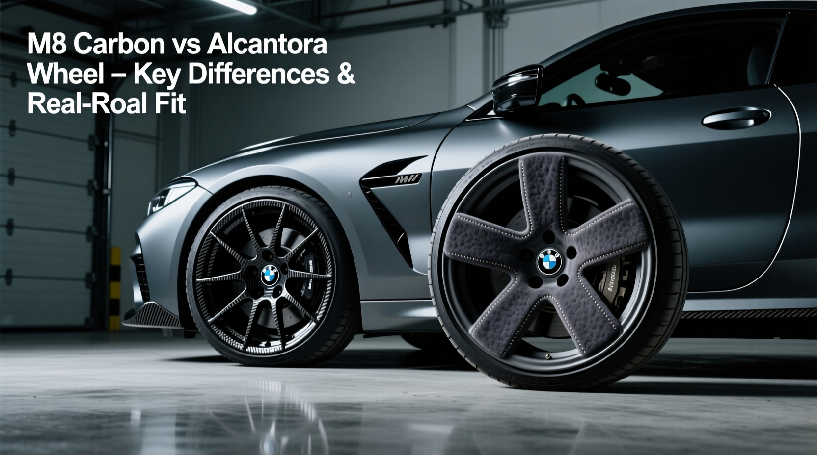m8 carbon vs alcantara wheel