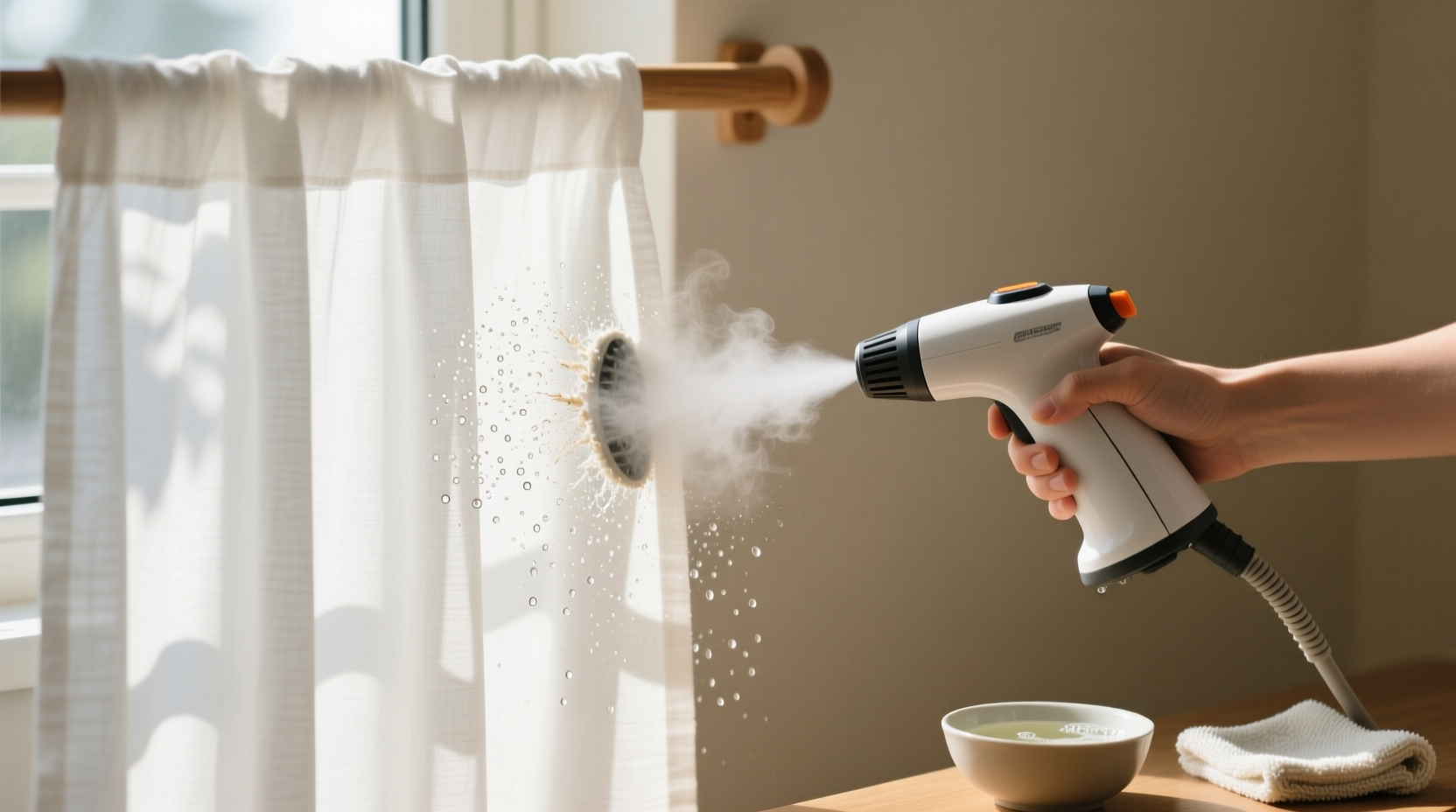 how to clean curtains