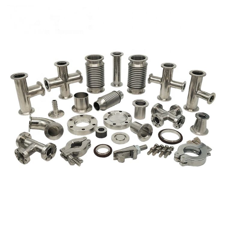 Ideal Spectroscopy | Gomito Lungo Raggio 90 Gradi KF-25 Raccordi Per Vuoto, Dimensione Flangia ISO-KF NW-25, Acciaio Inossidabile - Foto 9