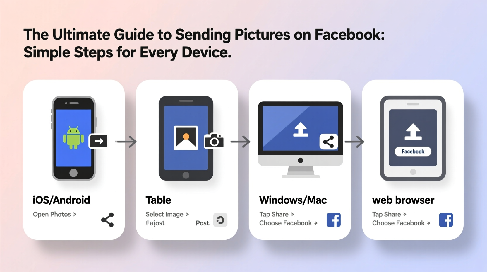 the ultimate guide to sending pictures on facebook simple steps for every device