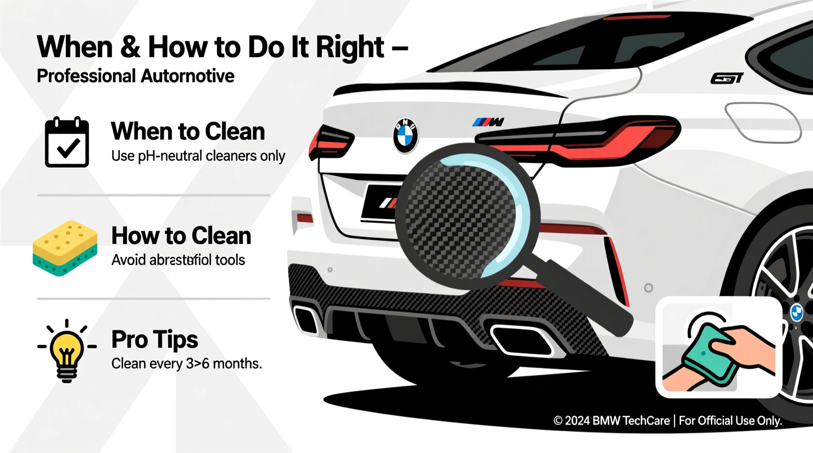 bmw 6gt carbon cleaning guide