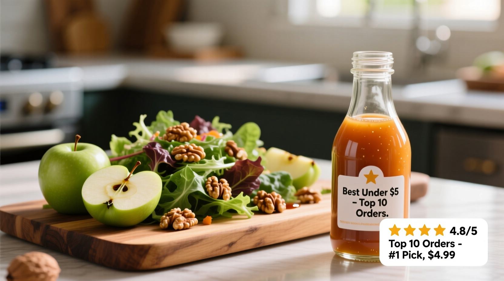discover the best dressing for apple walnut salad starting under 5 with top orders