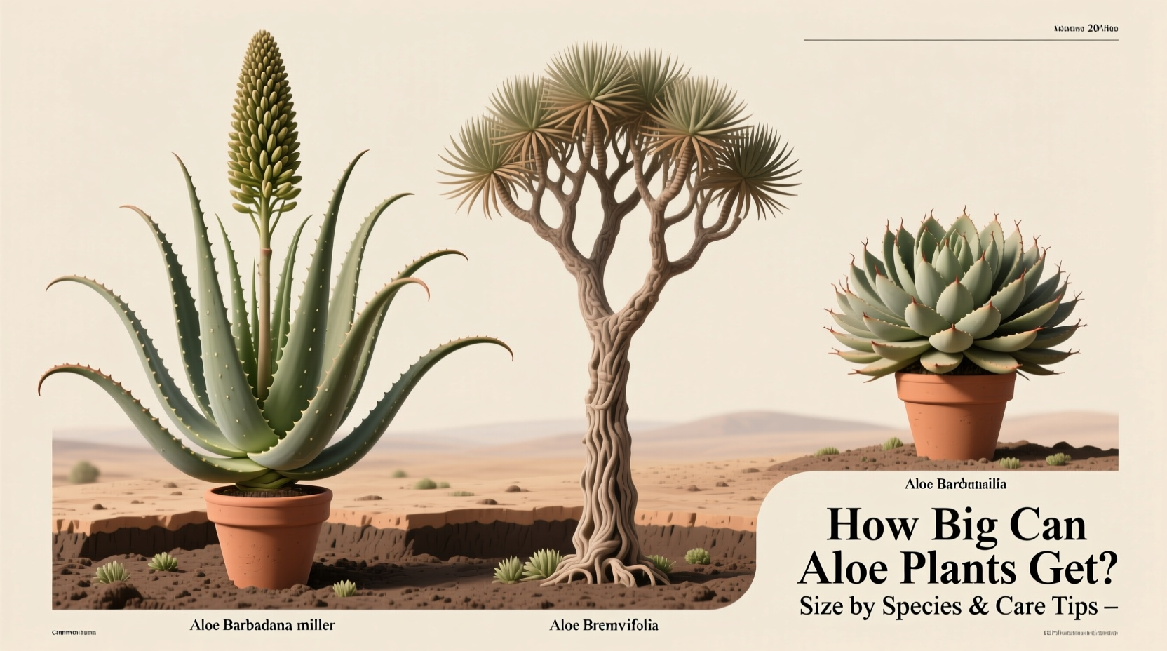 how big can aloe plants get
