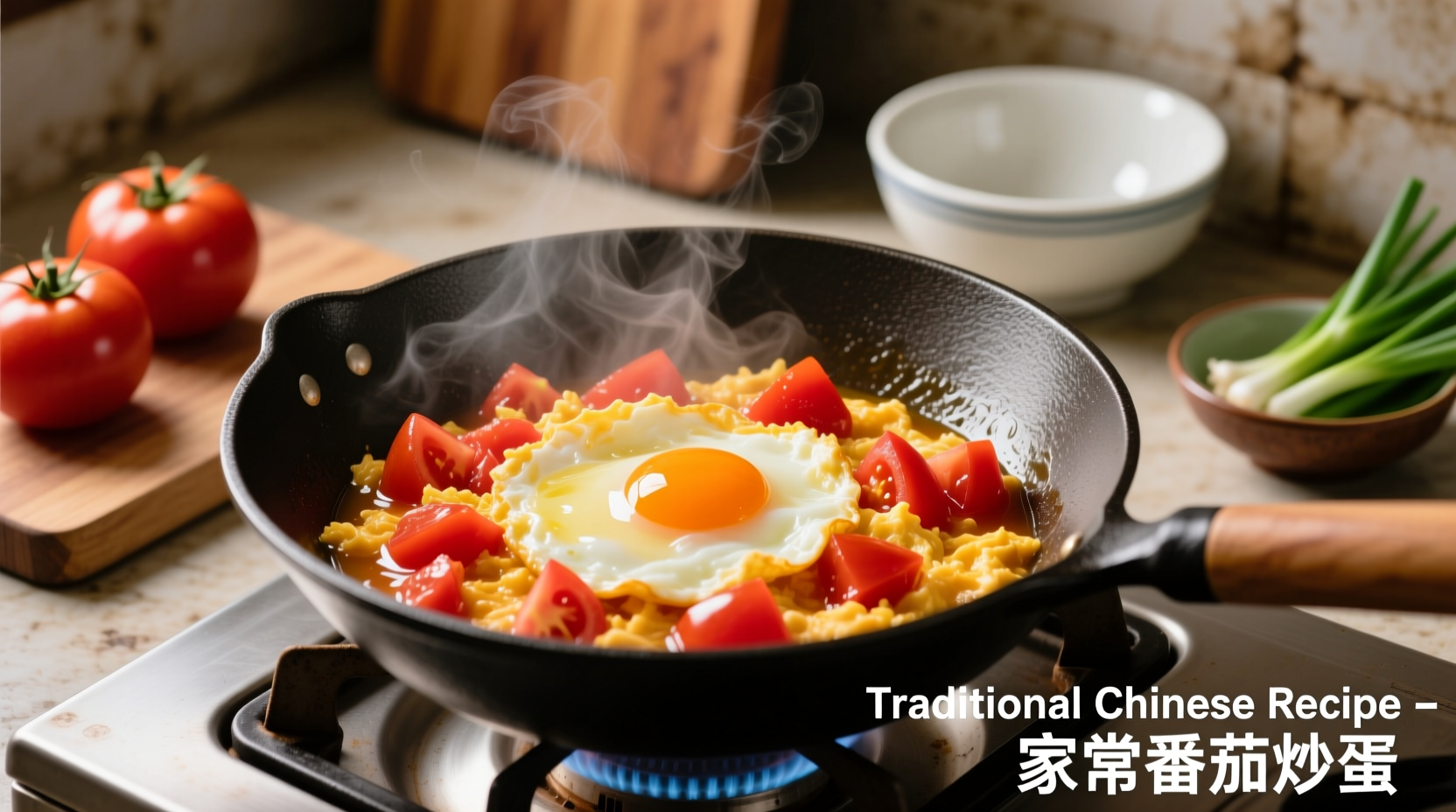 Authentic Chinese Tomato Scrambled Eggs Recipe - Quick & Tasty