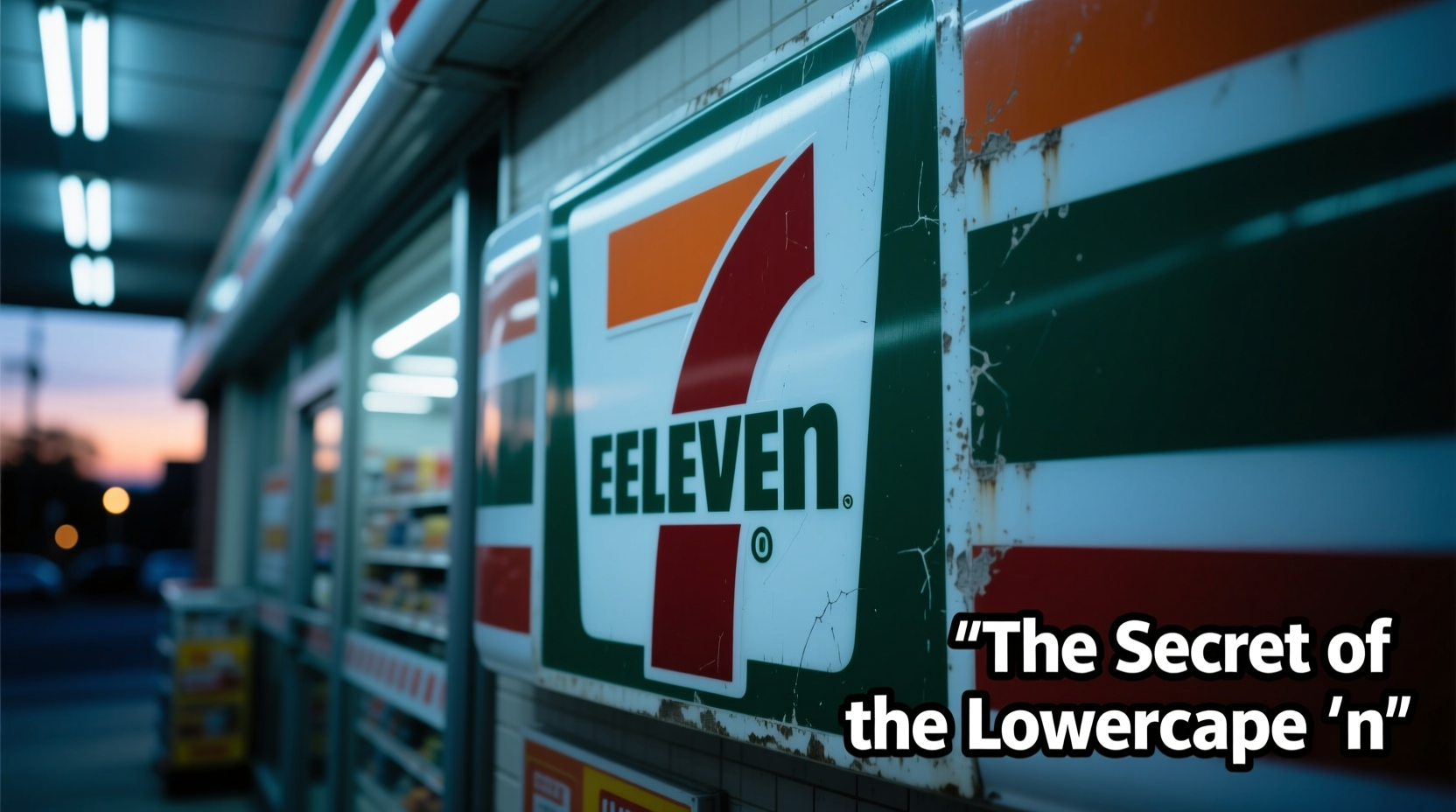 Why Is The N Lowercase In 7 Eleven The Logos Secret