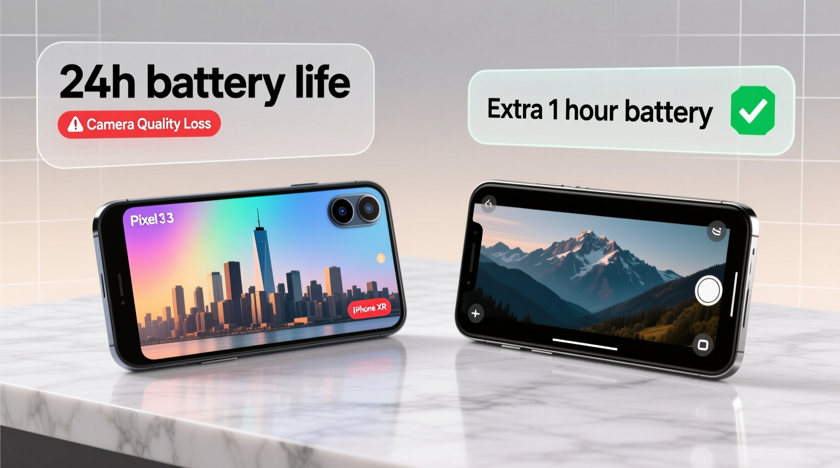 pixel 3 vs iphone xr battery is the iphones extra hour worth ditching the pixels camera