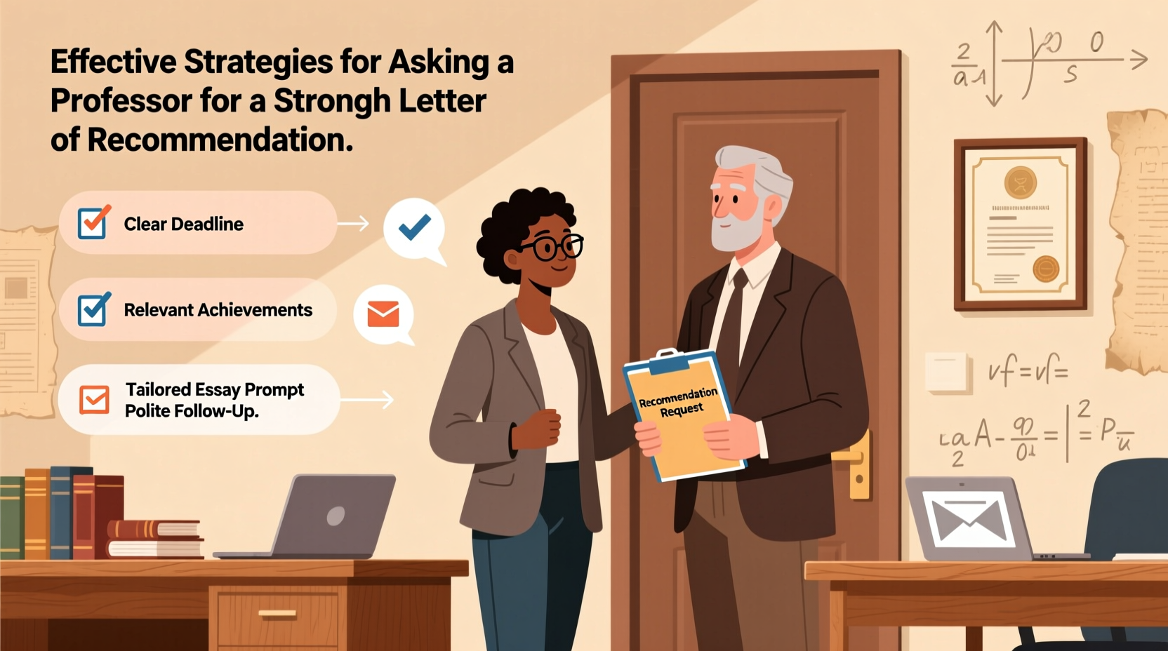 effective strategies for asking a professor for a strong letter of recommendation