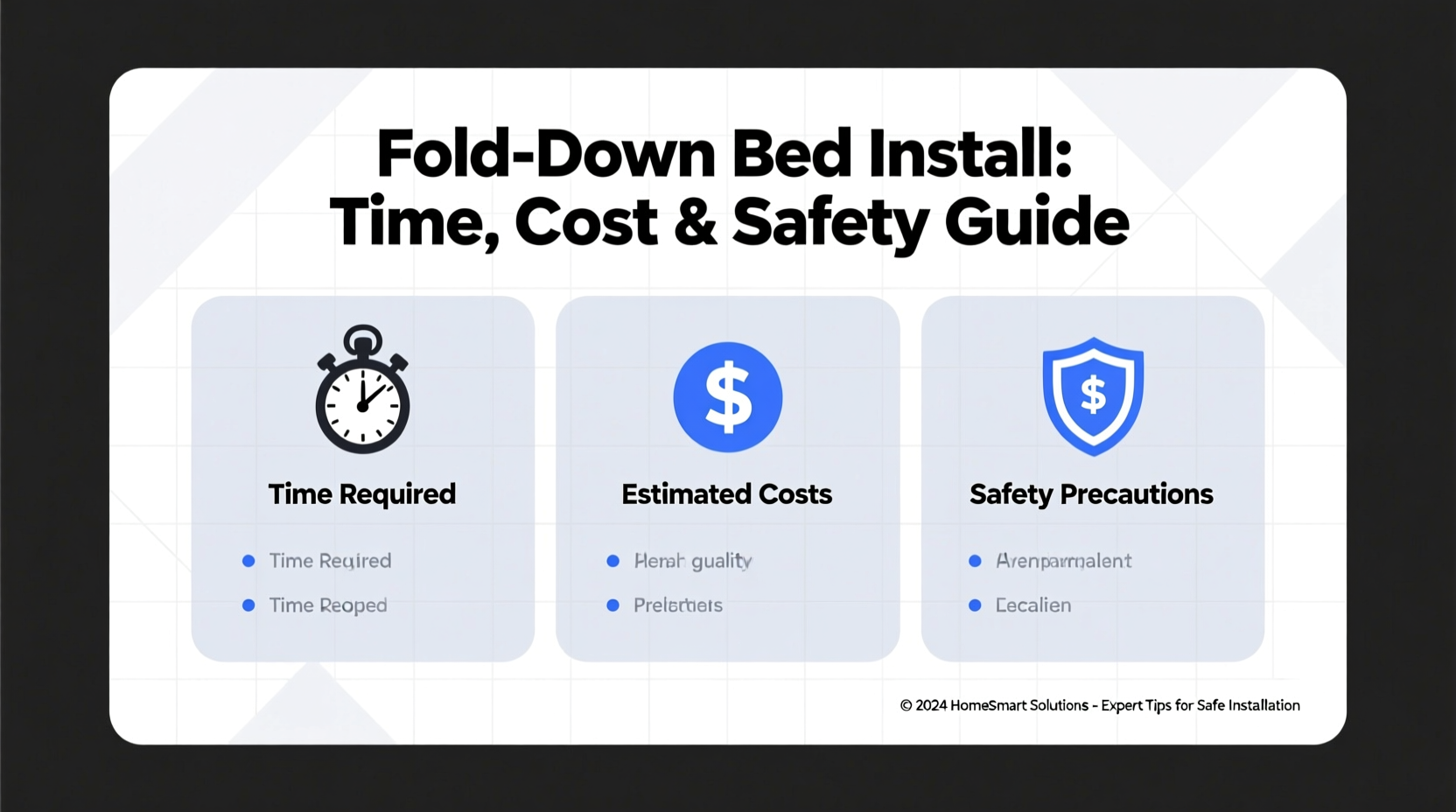 Fold Down Bed Install: Time, Cost & Safety Guide