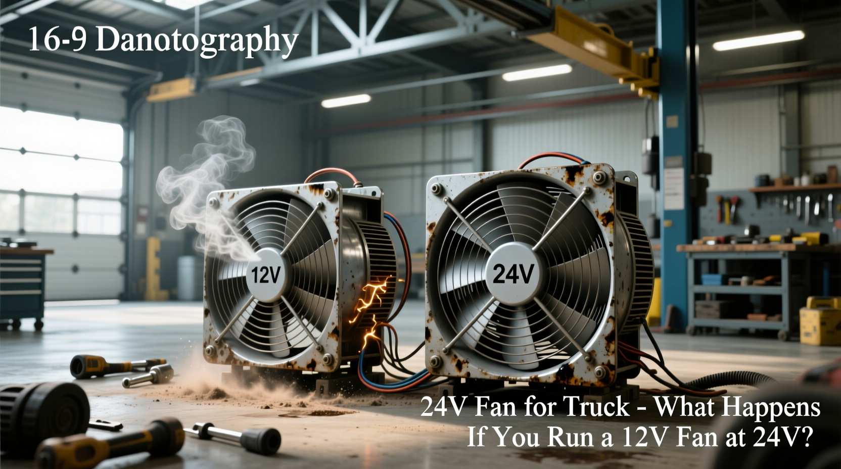 How to choose 24v fan for truck,What happens if you run a 12V fan at 24V?