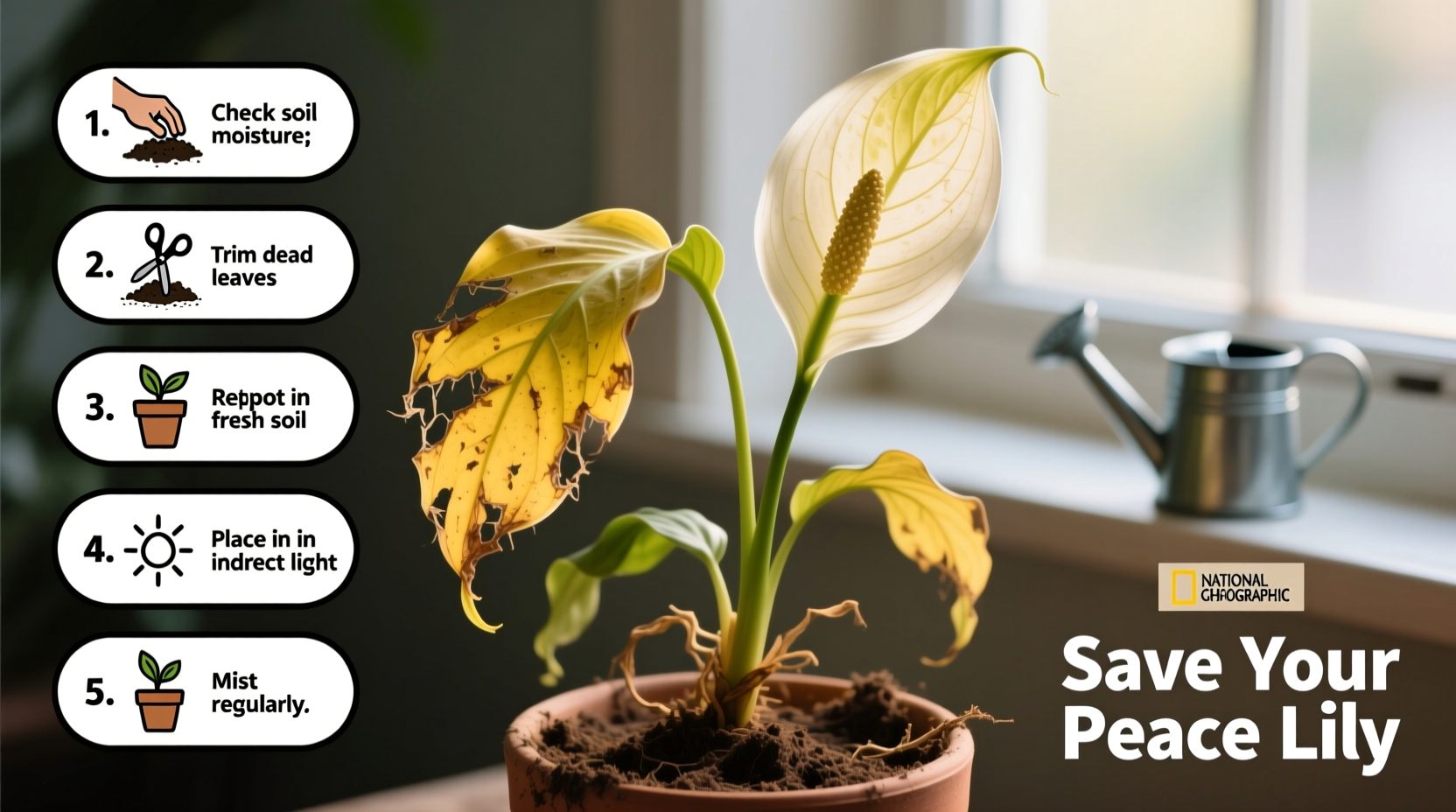 How to Save a Dying Peace Lily: Proven Steps