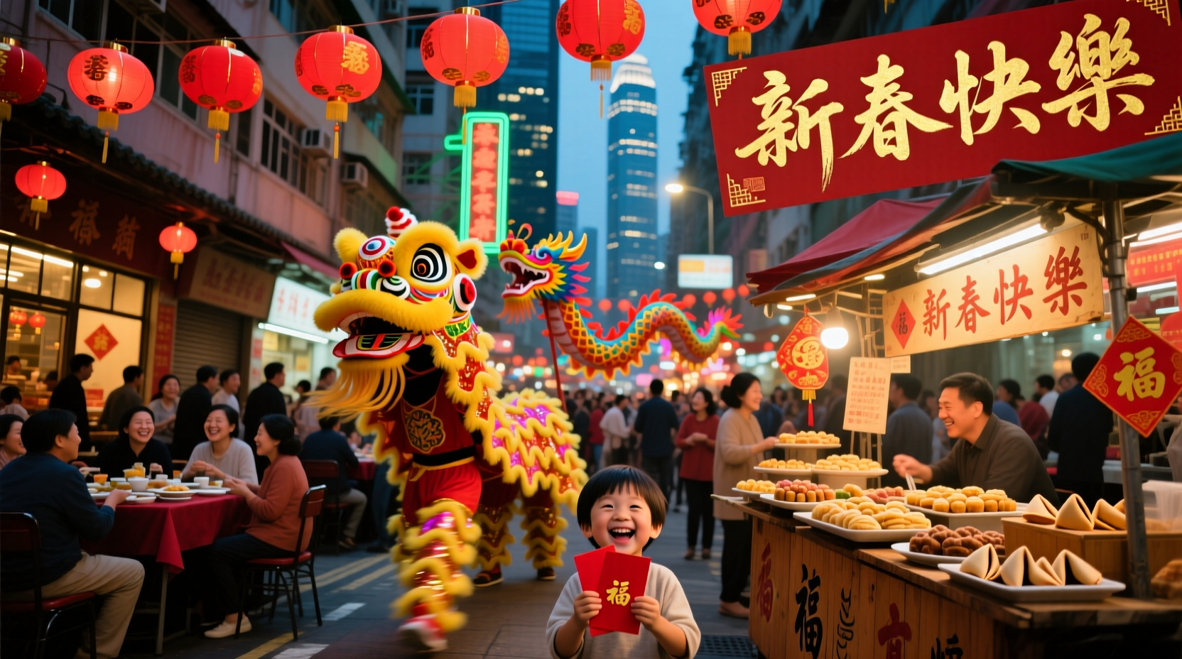 how to celebrate chinese new year in hong kong