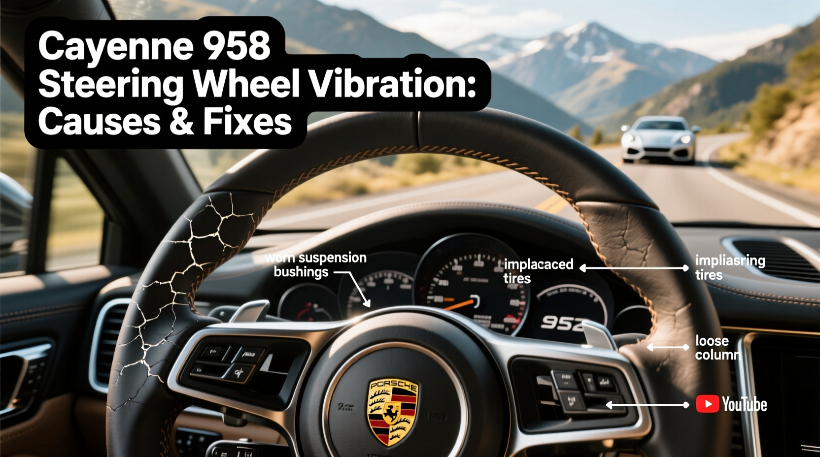 Cayenne 958 Steering Wheel Vibration: Causes & Fixes