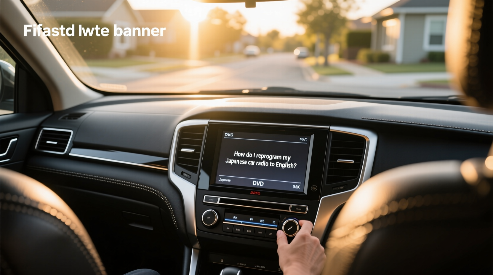 japan car radio dvd player,How do I reprogram my Japanese car radio to English? buying guide
