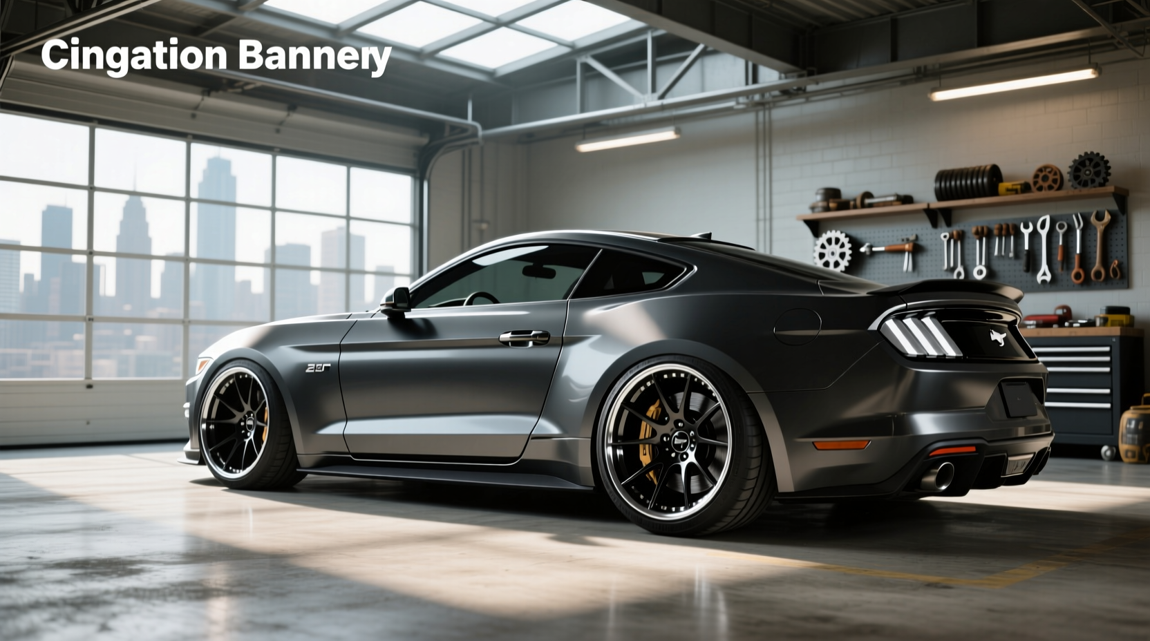 20 inch staggered mustang wheels guide