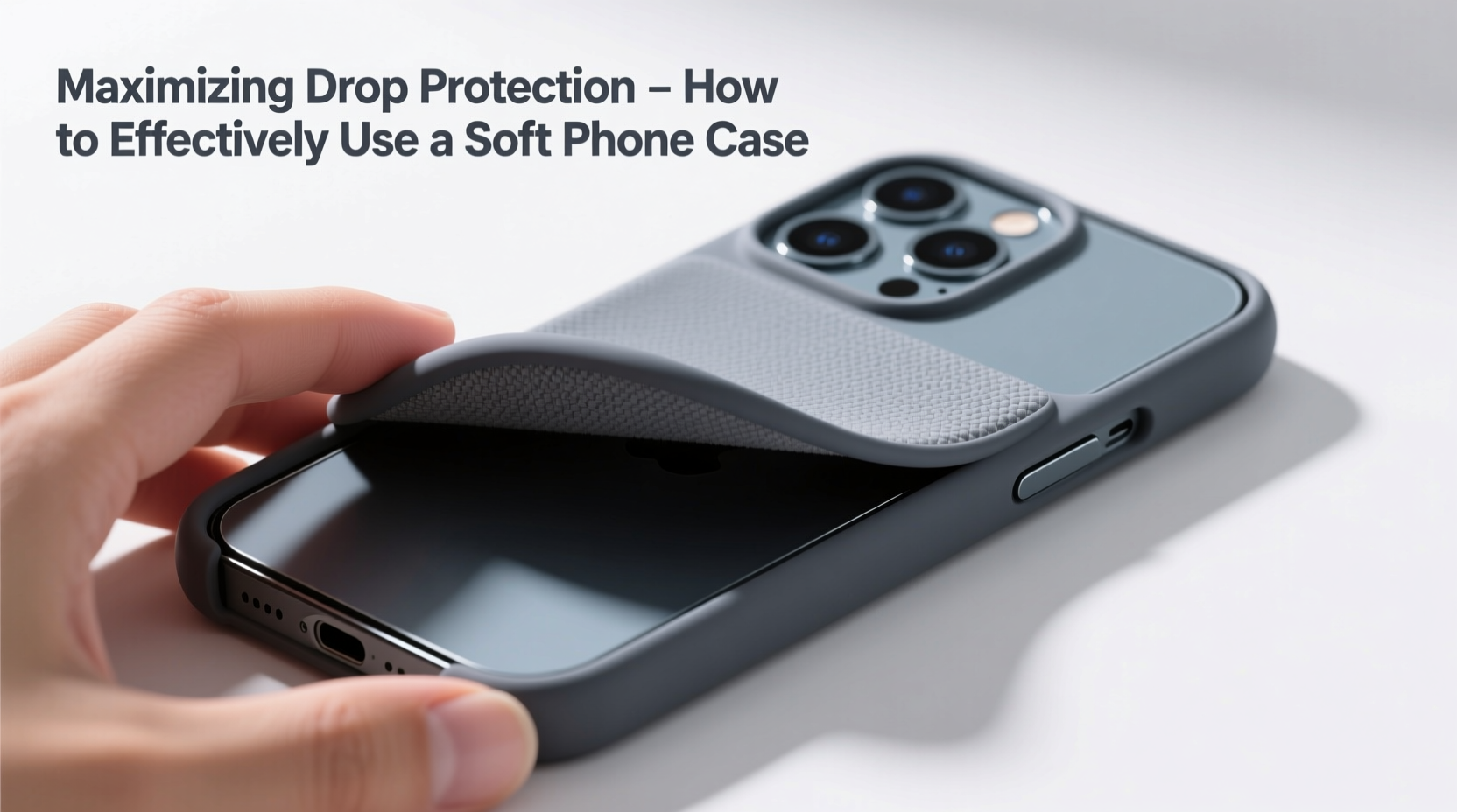 maximizing drop protection how to effectively use a soft phone case to safeguard your device