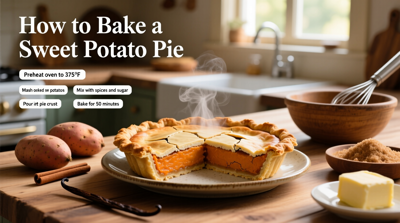 Perfect Sweet Potato Pie: Step-by-Step Baking Guide