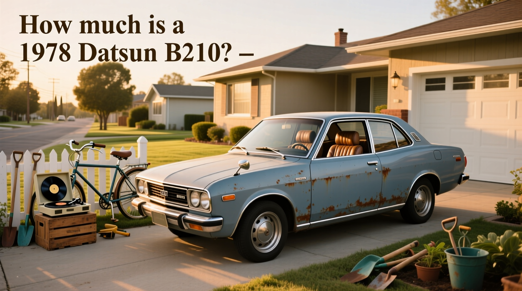 1978 datsun b210 value buying guide