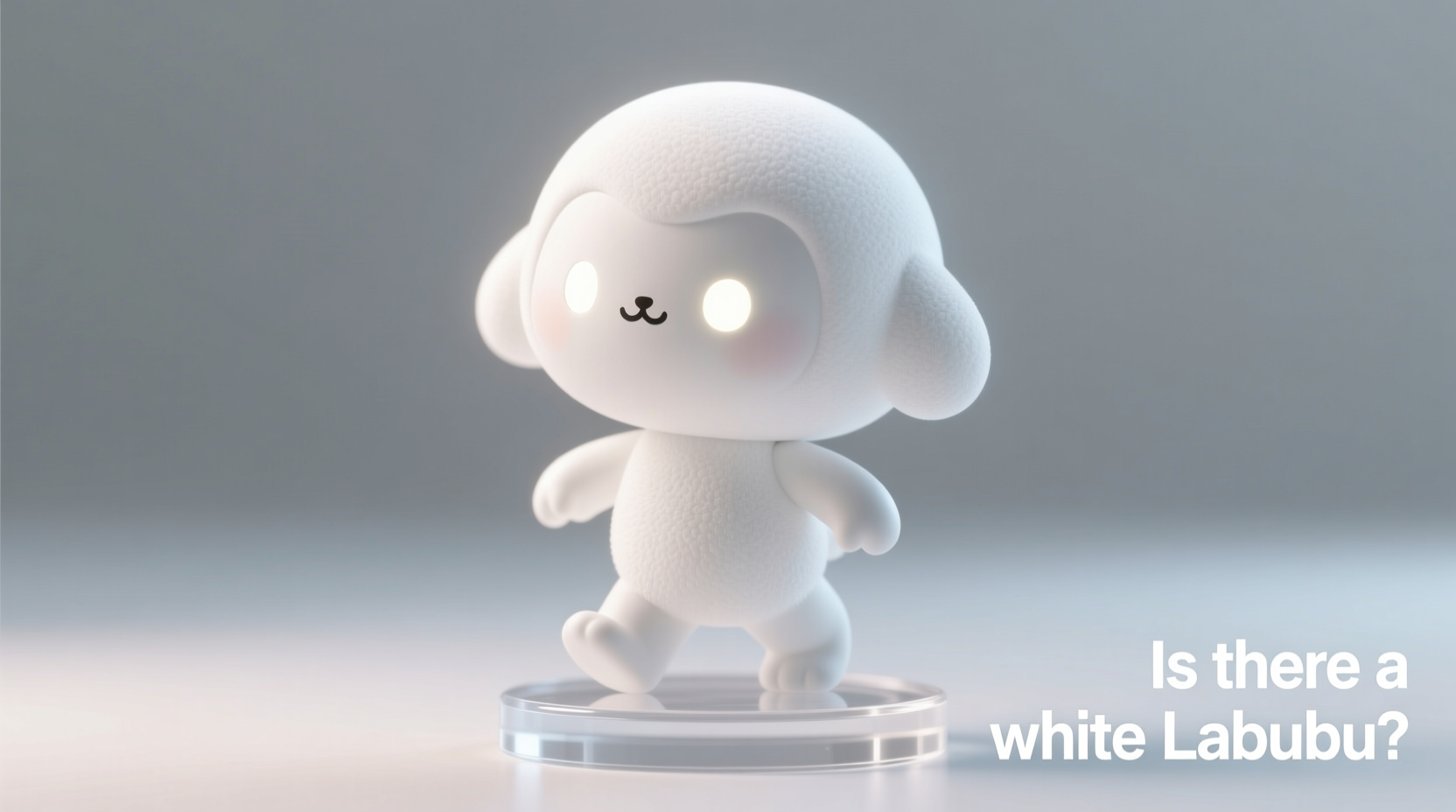 is there a white labubu