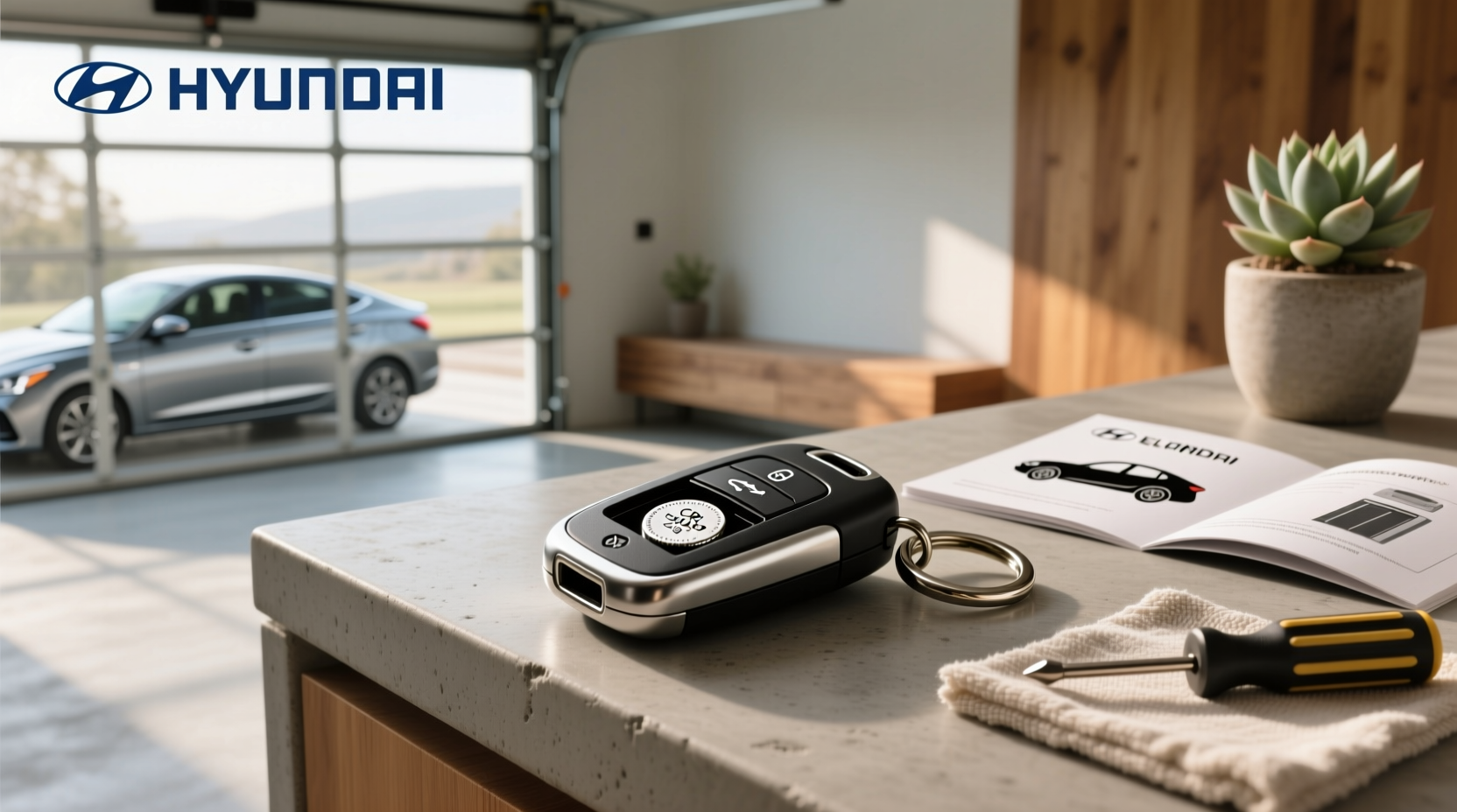 How to Replace Battery for Hyundai Elantra Key Fob