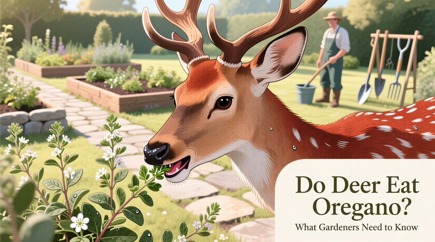 do deer eat oregano
