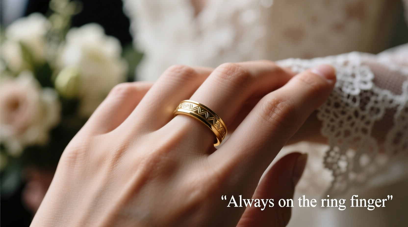 what hand and finger is a wedding ring