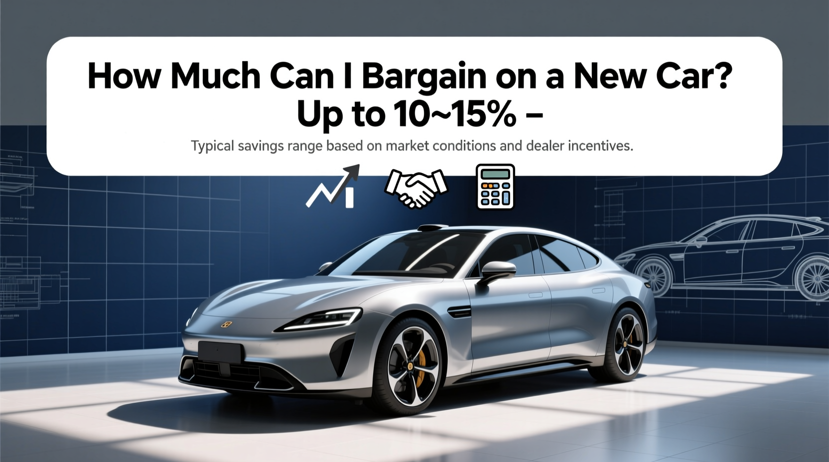how much can i bargain on a new car