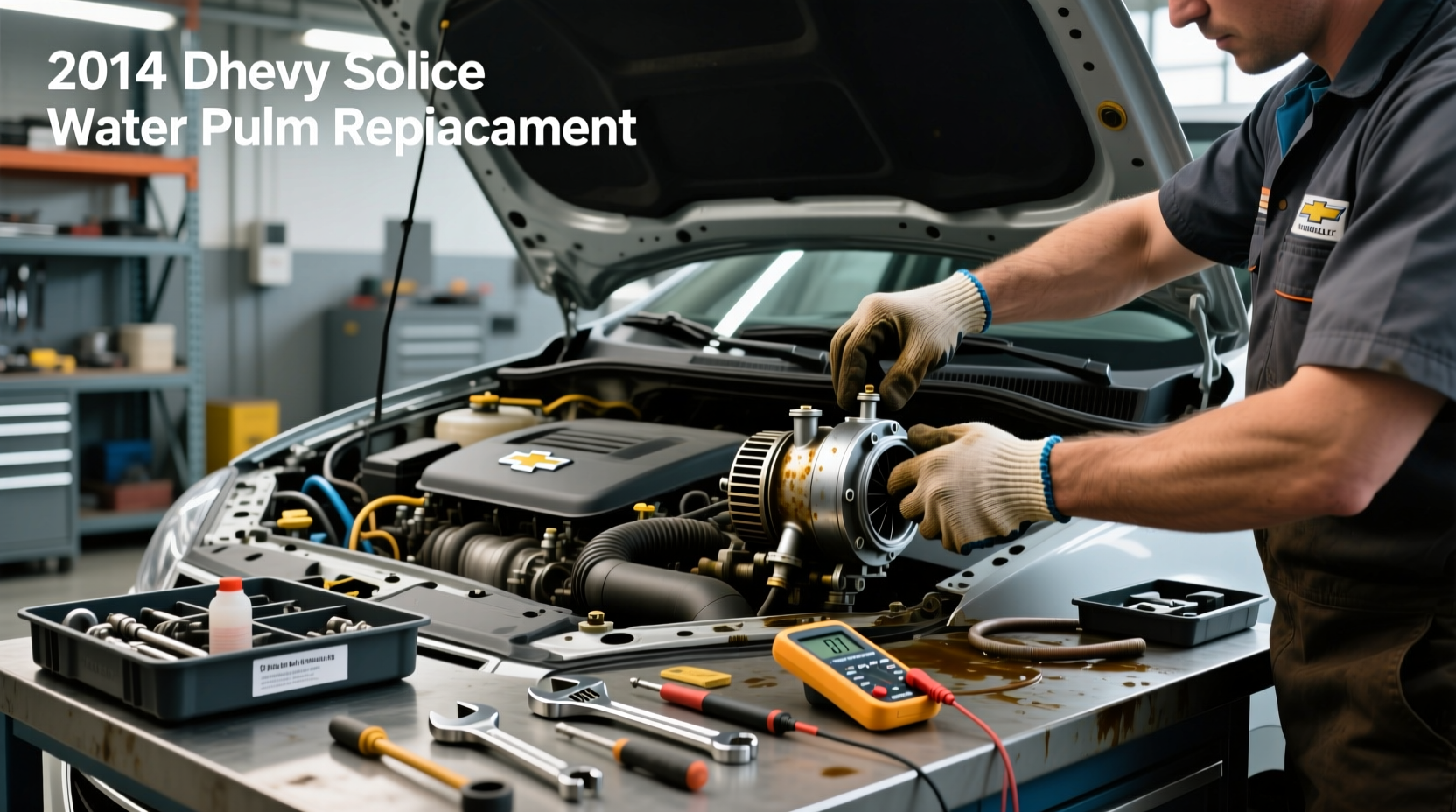 2014 chevy sonic water pump replacement guide