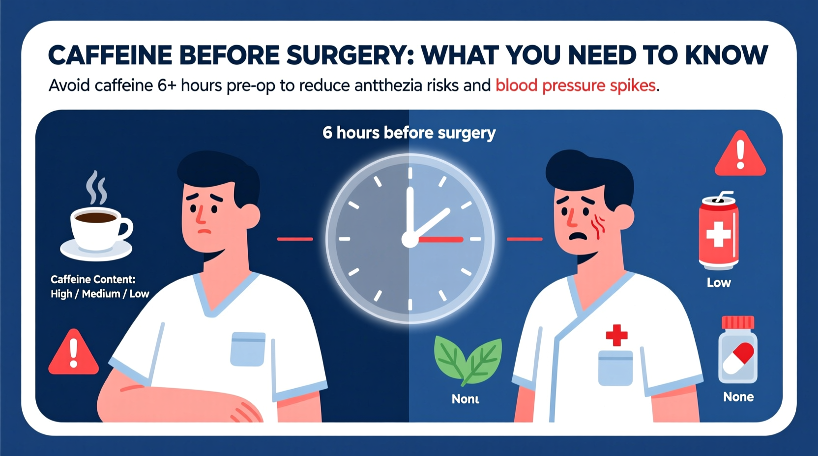caffeine before surgery what you need to know
