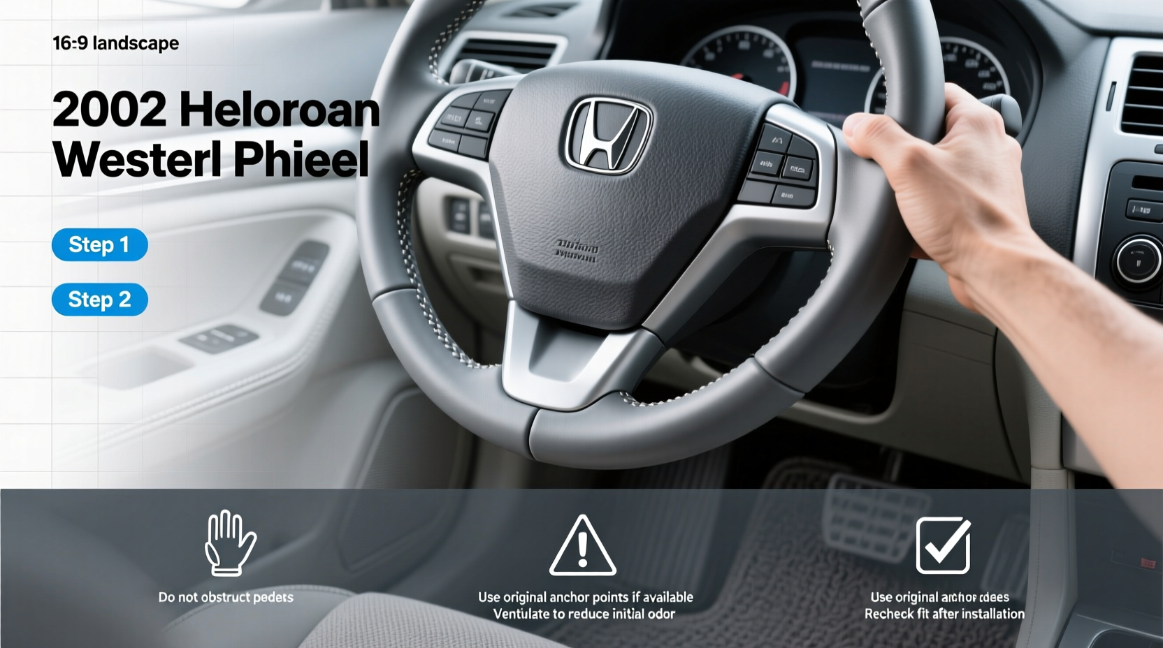 2002 Honda Accord Steering Wheel Covers Size Buying Guide