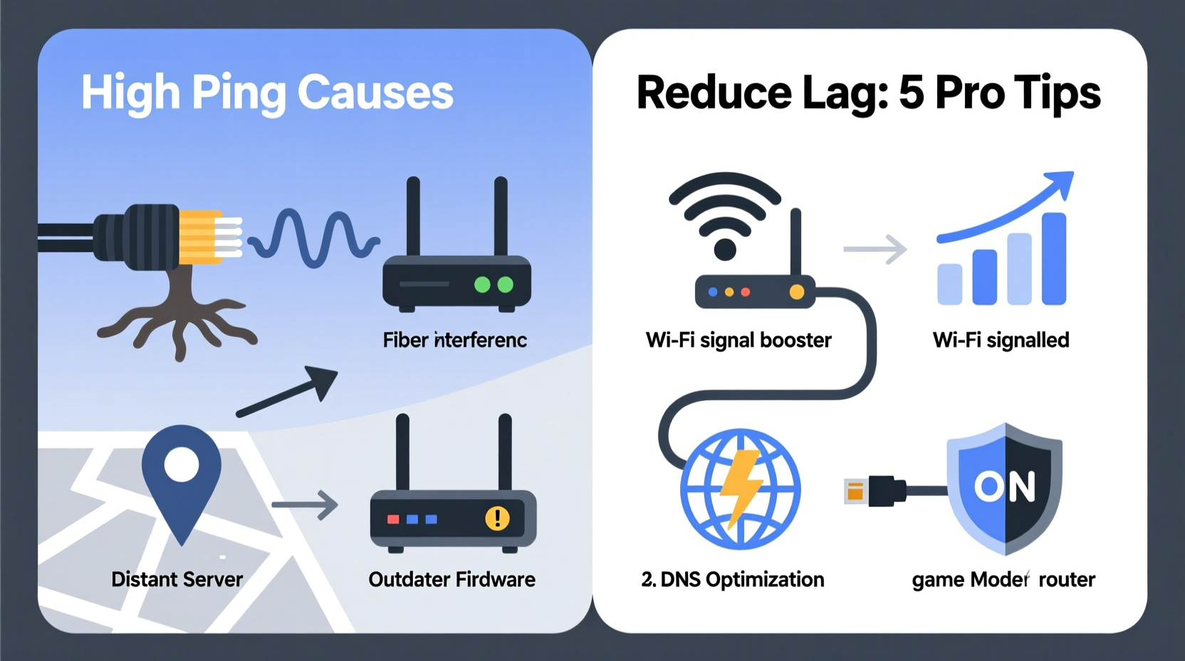 high ping causes and how to reduce lag for smooth online gaming