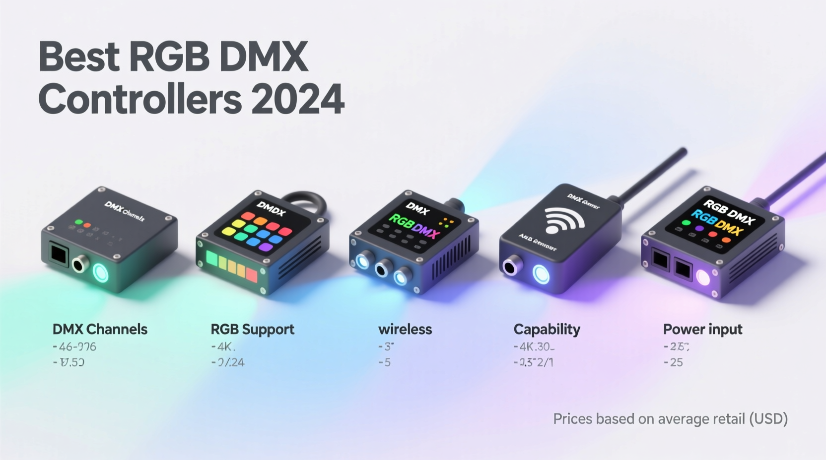 affordable and reliable options for the best rgb dmx controller