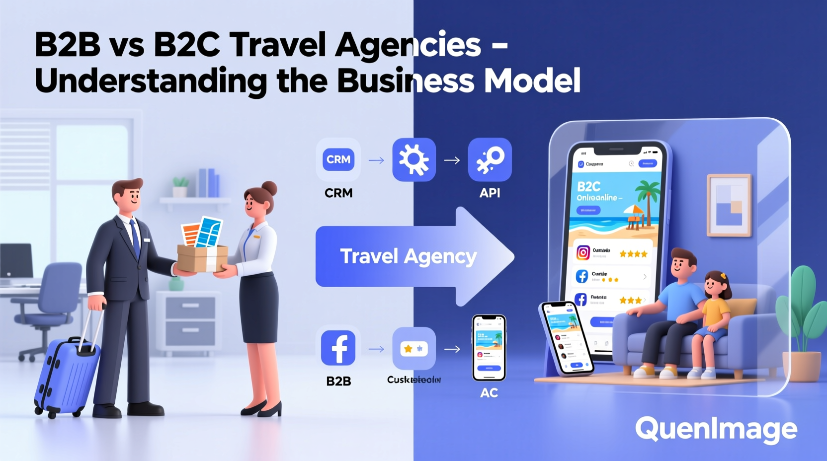 is a travel agency a b2b or b2c