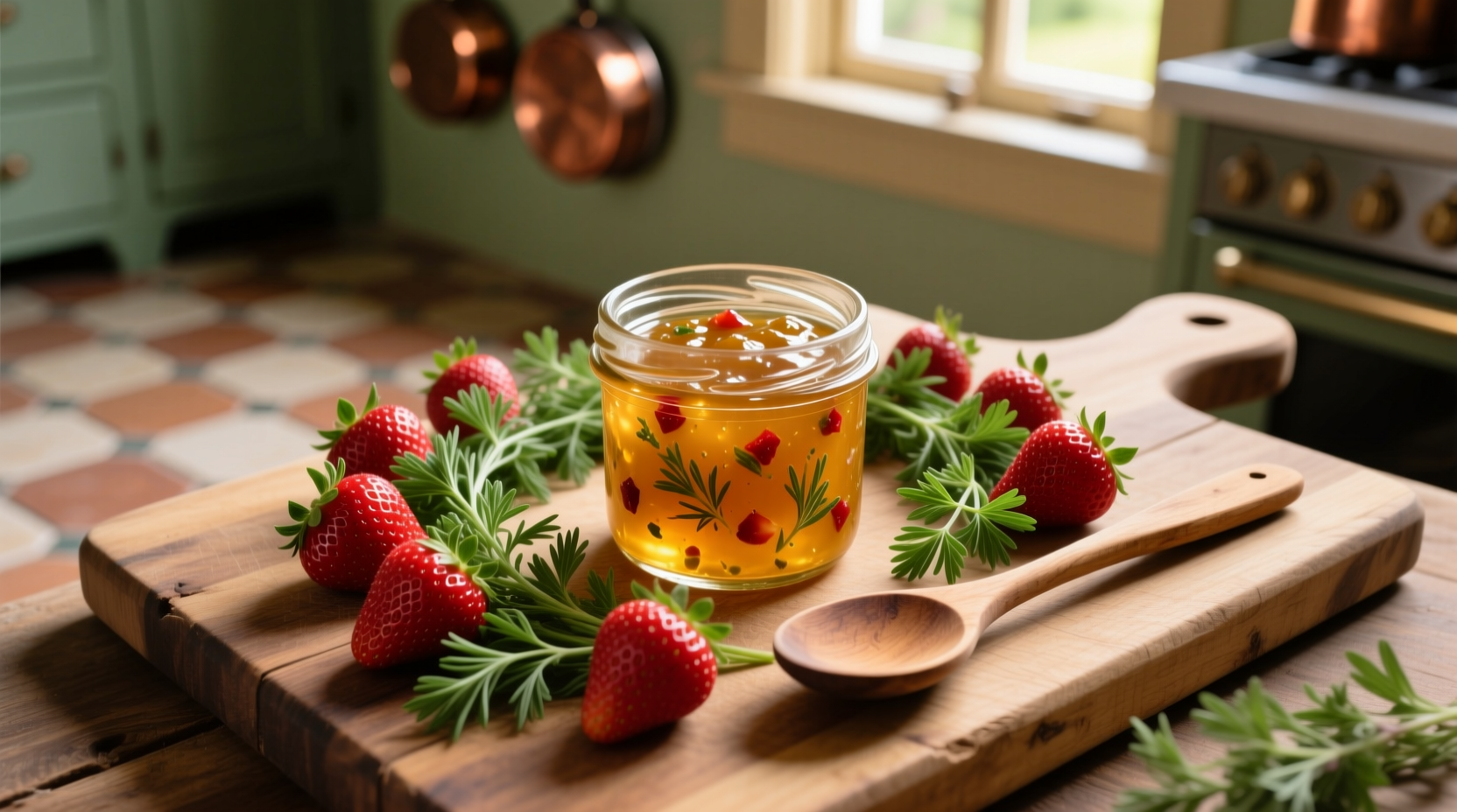 strawberry tarragon jam recipe