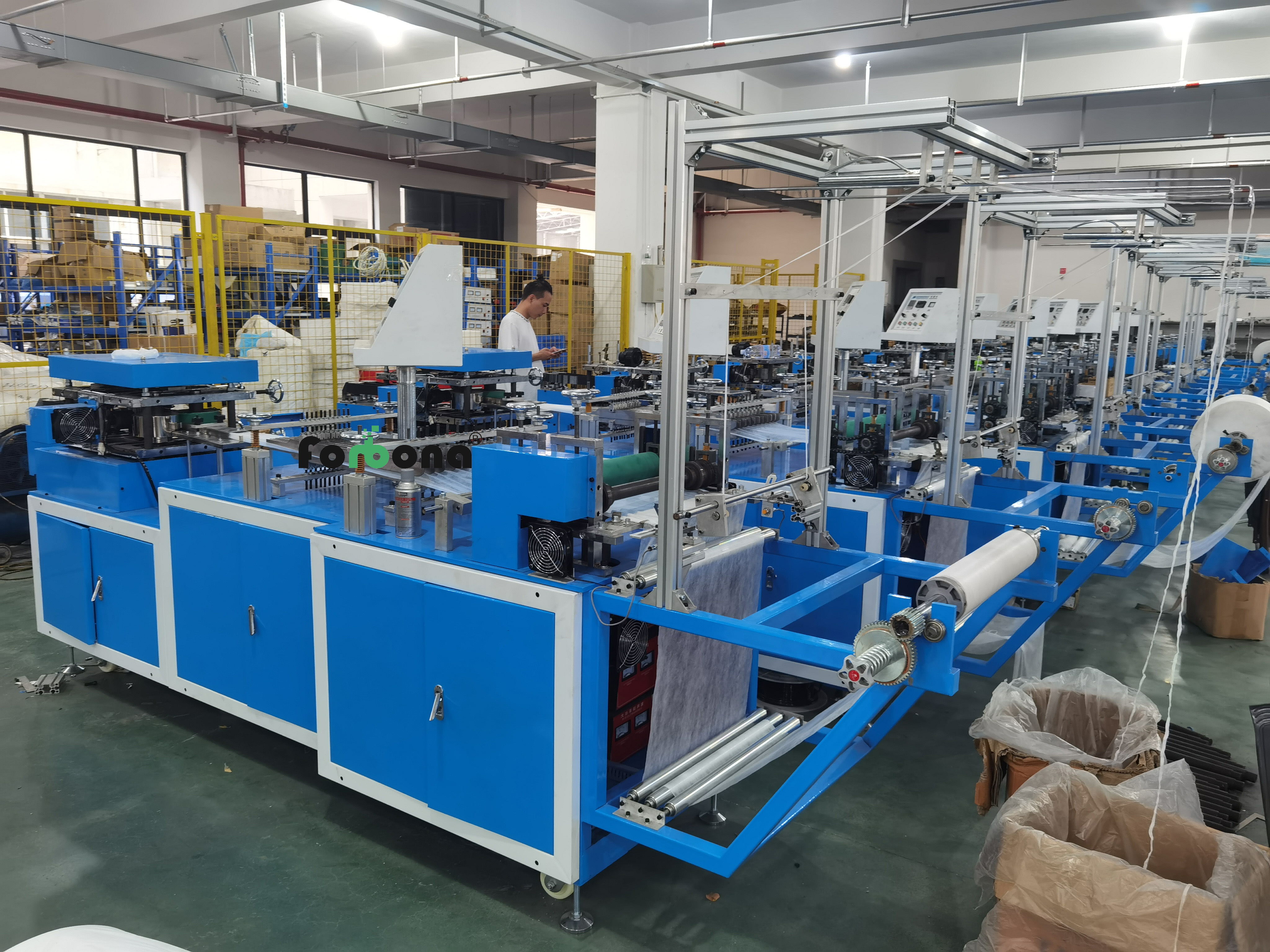 一次性无纺布浴帽机