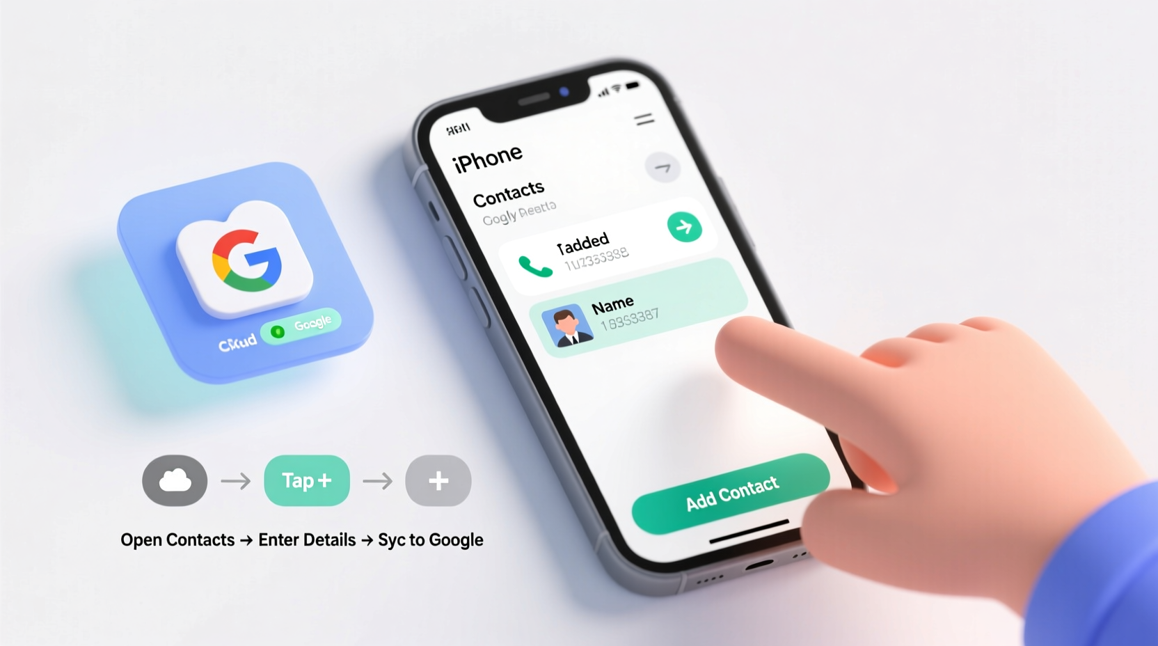 effortless ways to add and manage google contacts on your iphone