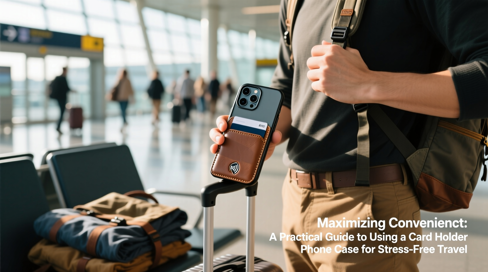 maximizing convenience a practical guide to using a card holder phone case for stress free travel
