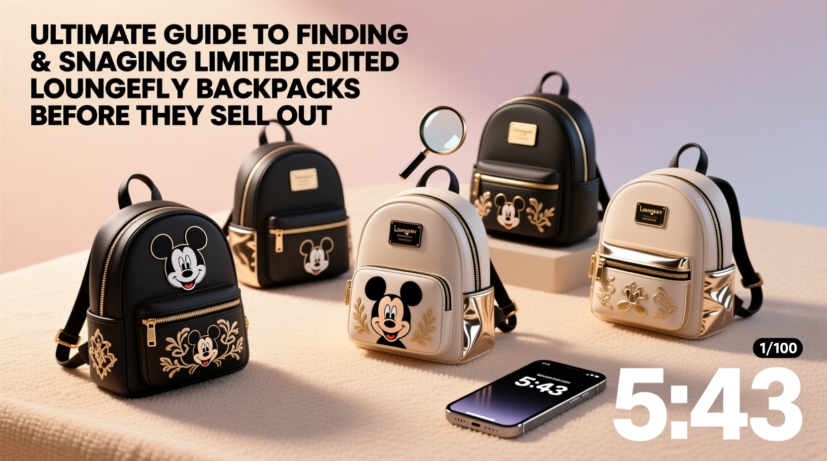 ultimate guide to finding and snagging limited edition loungefly backpacks before they sell out