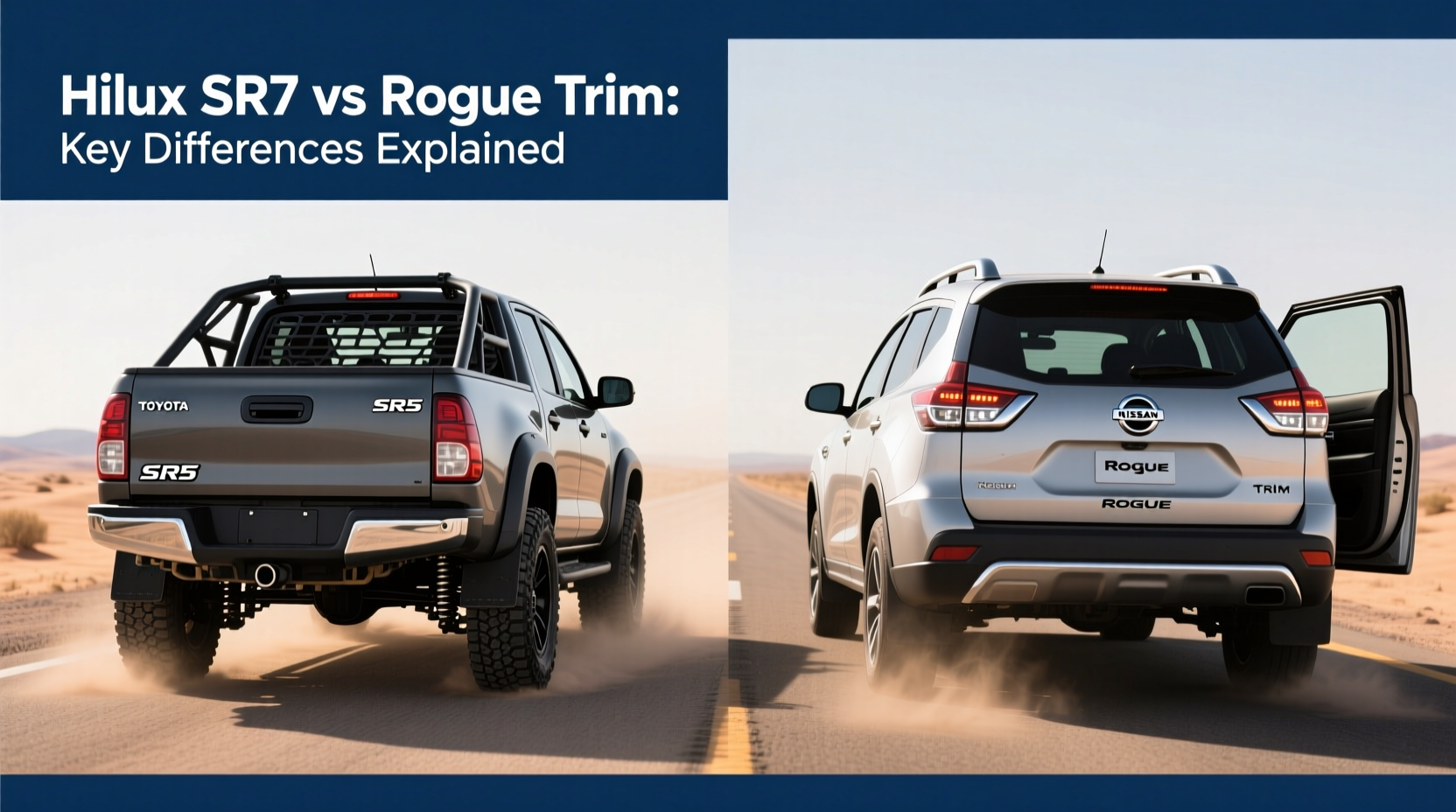 hilux sr5 vs rogue trim