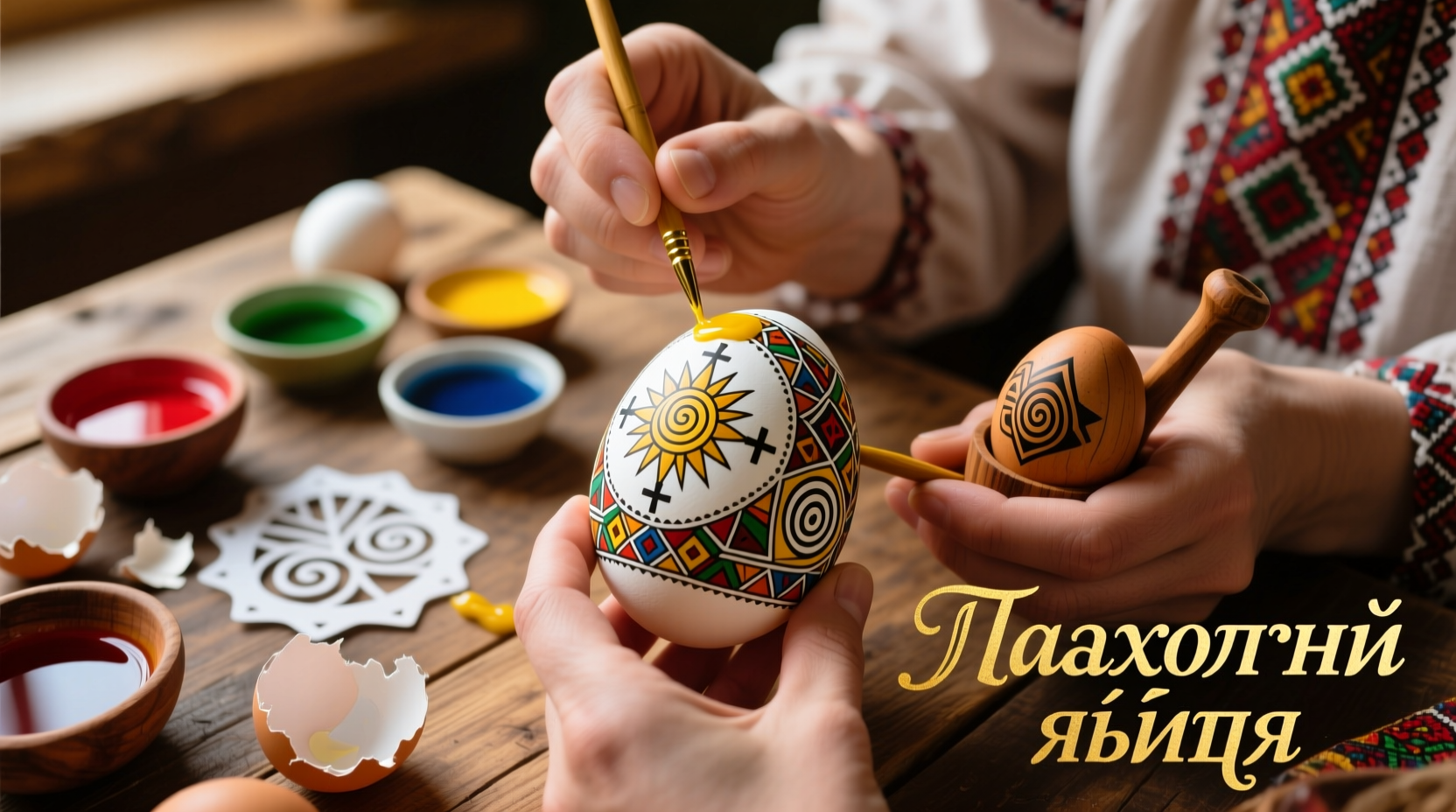 How to Make Ukrainian Easter Eggs (Pysanky) at Home