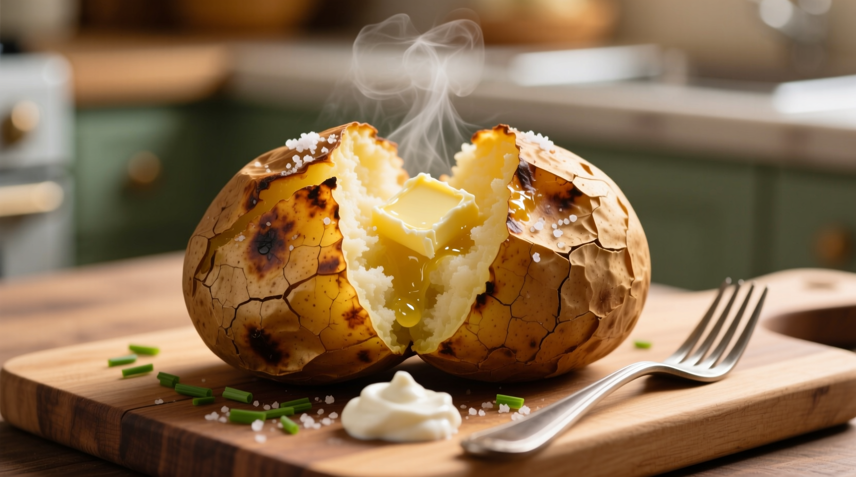 Perfect Baked Potato: Crispy Skin, Fluffy Interior Every Time