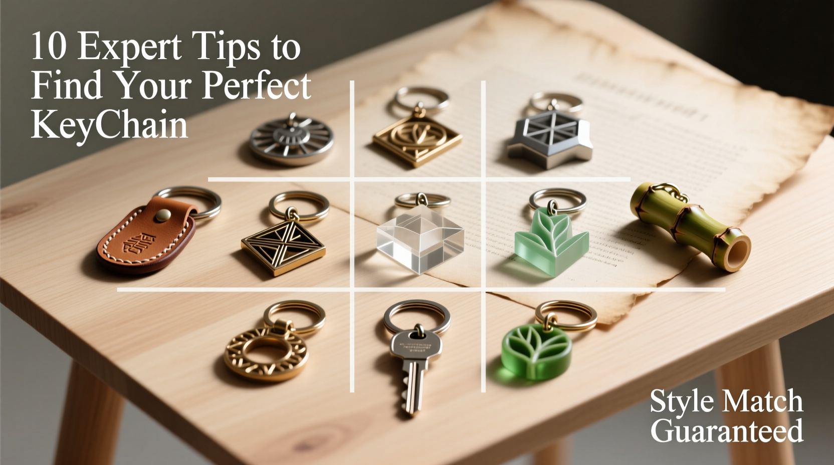 10 expert tips to discover truly unique keychains online that match your style